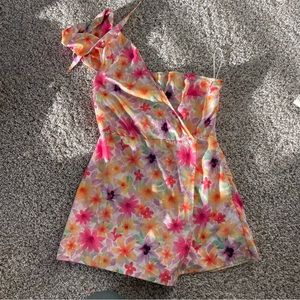 One Shoulder Romper
